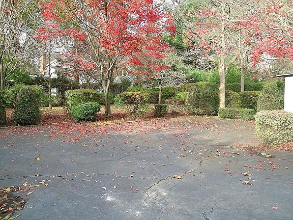 Parking area in back plus room to play