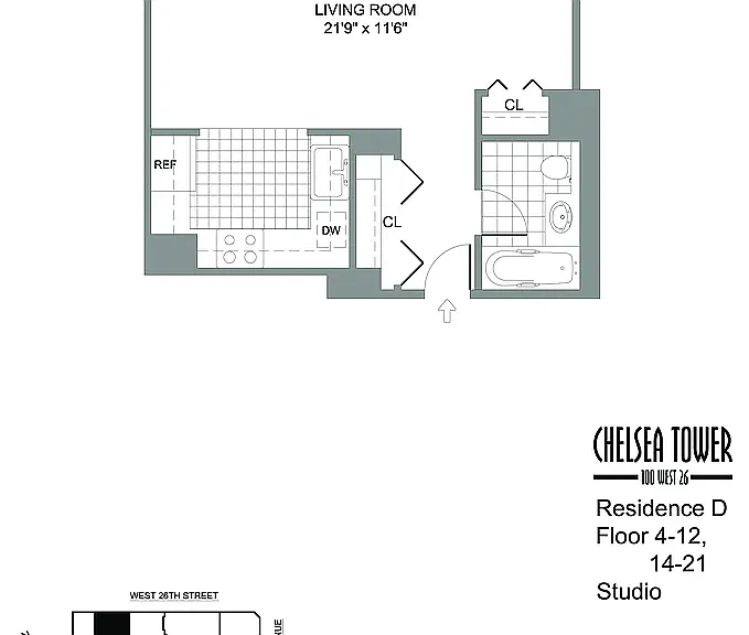 100 W 26th St #23-C — Photo 10