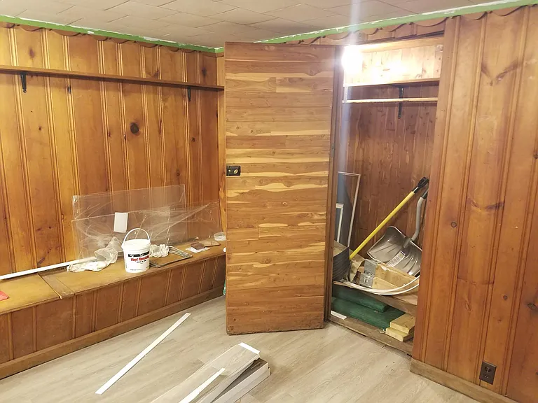 Basement and Closet. Clutter will be removed,