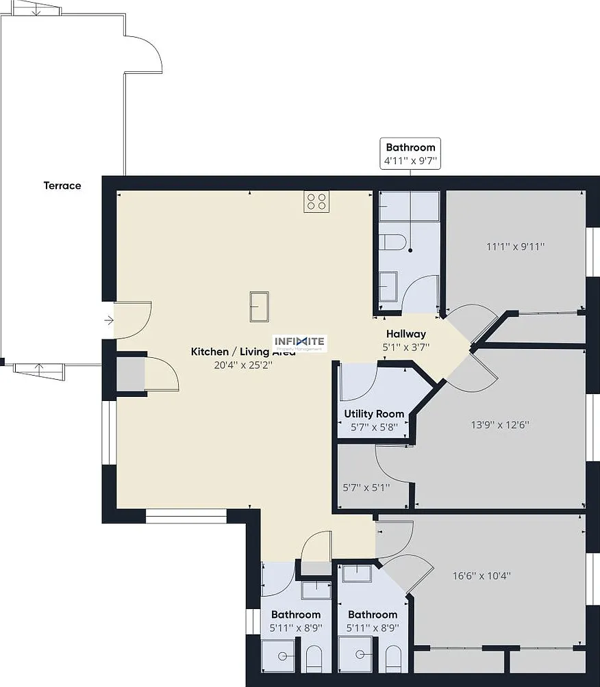 Spacious Remodeled 3 Bedroom Unit in Belgrade, MT!! — Photo 2