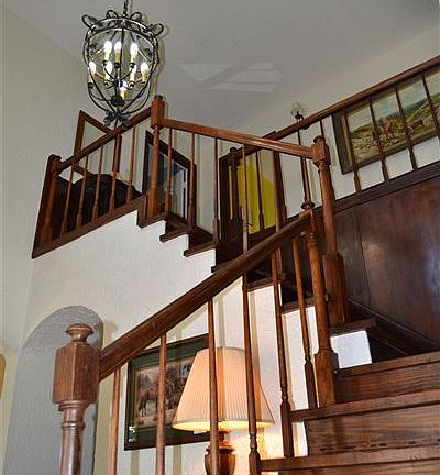 Interior staircase
