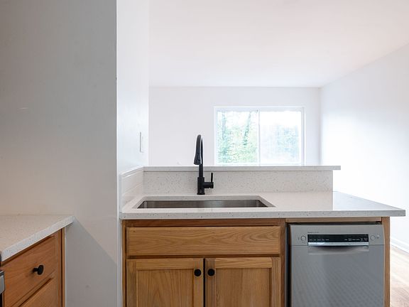 Large stainless sink and new fixtures