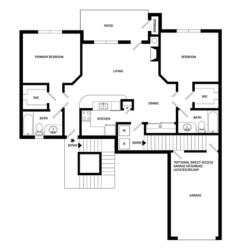 Floor plan Pinehurst