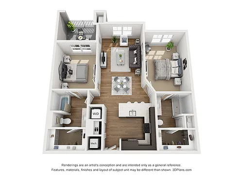 Floor plan B1