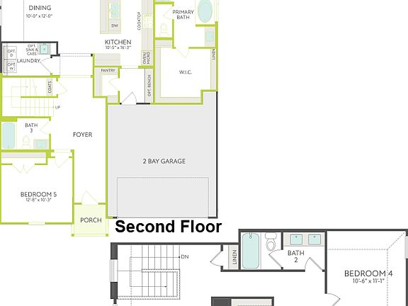2701 Prairie Willow Lane Floorplan