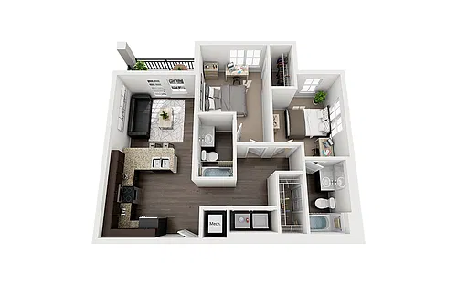 Floor plan B3