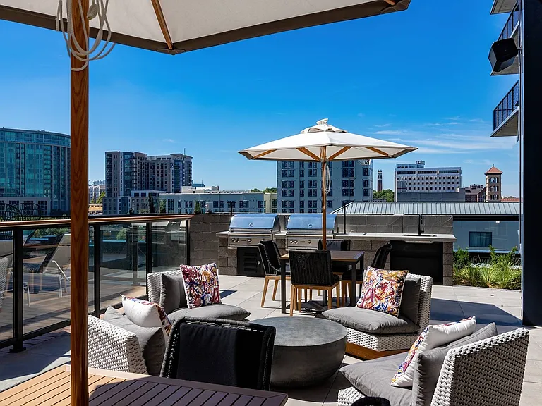 Outdoor Grilling Station and Lounge