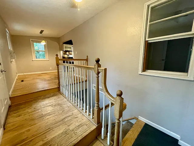 upstairs hallway