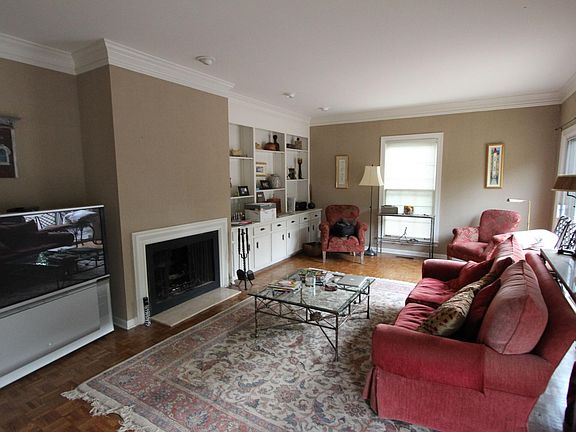 extra-large den with fireplace