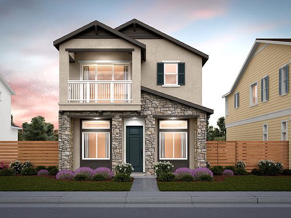 Plan 1 - Elevation A - Balcony