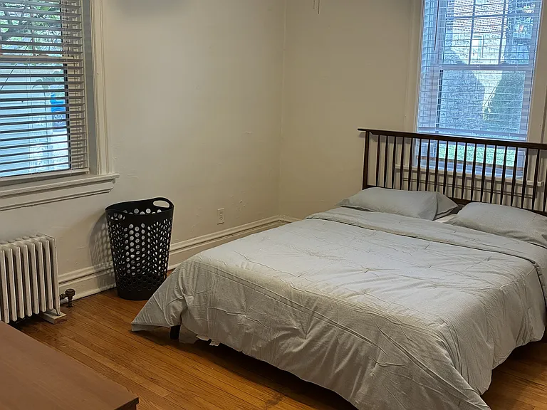 Bedroom with ample closet space