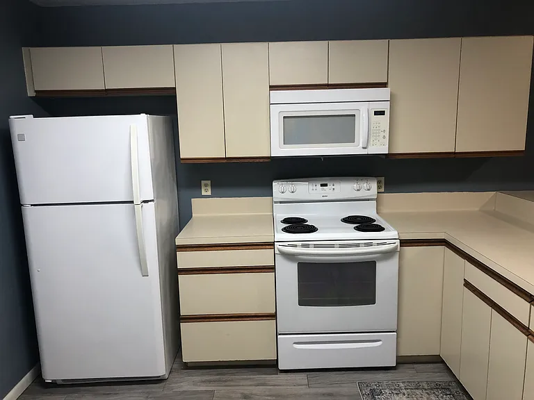 All appliances come stay with the unit