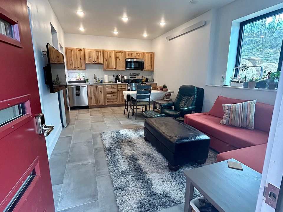 Living Room and Kitchen view From Entry Door