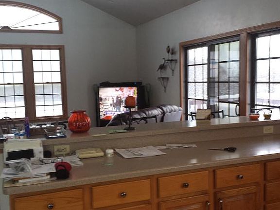 view into living room