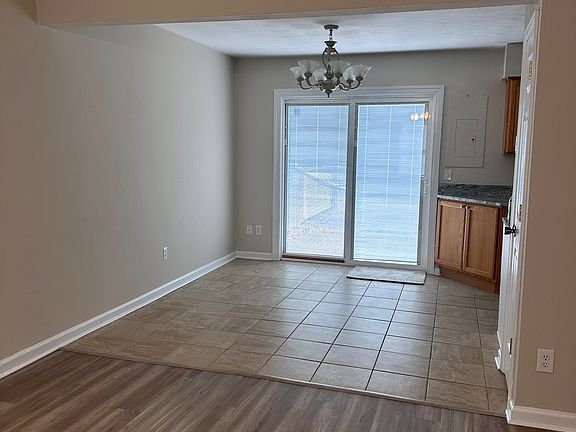 Living room into dining room