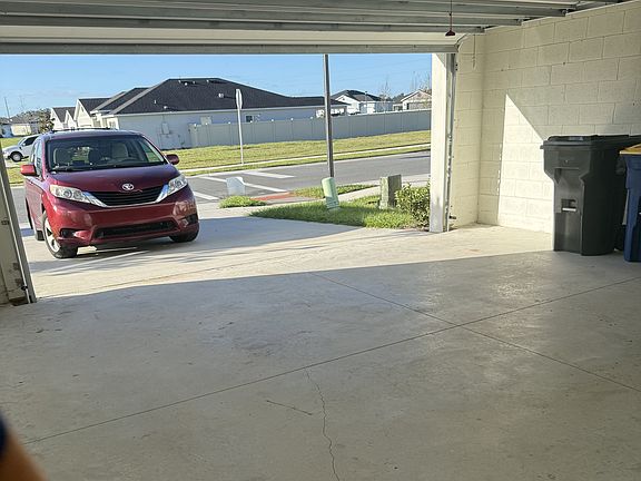 Spacious 2 car garage