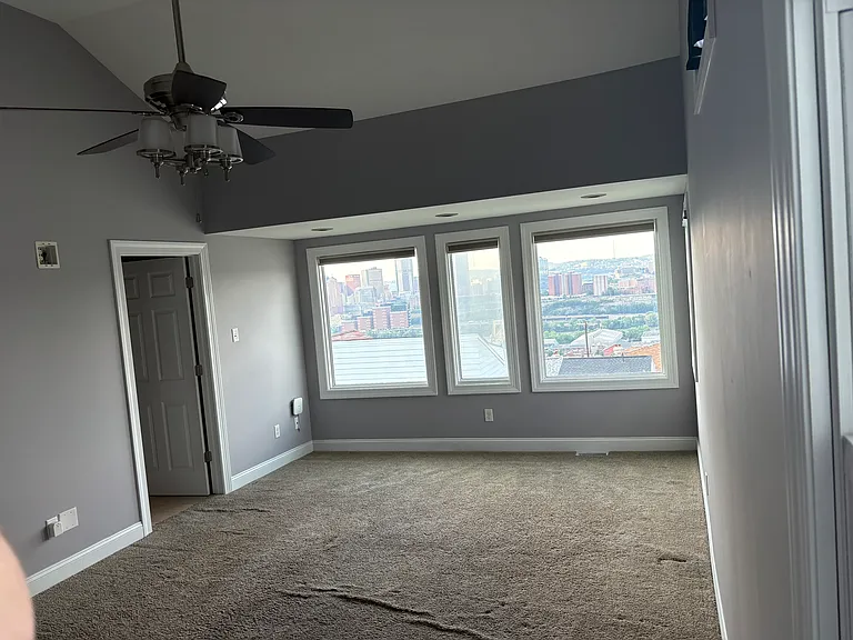 Masterbed room from corner