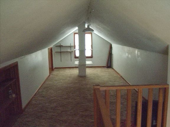 294 sq/ft finished attic