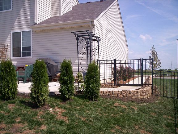 Picture of Patio from the back yard