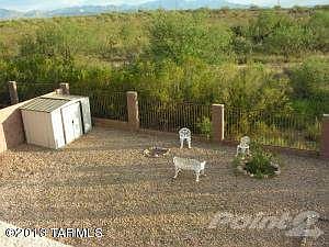 Back yard & view