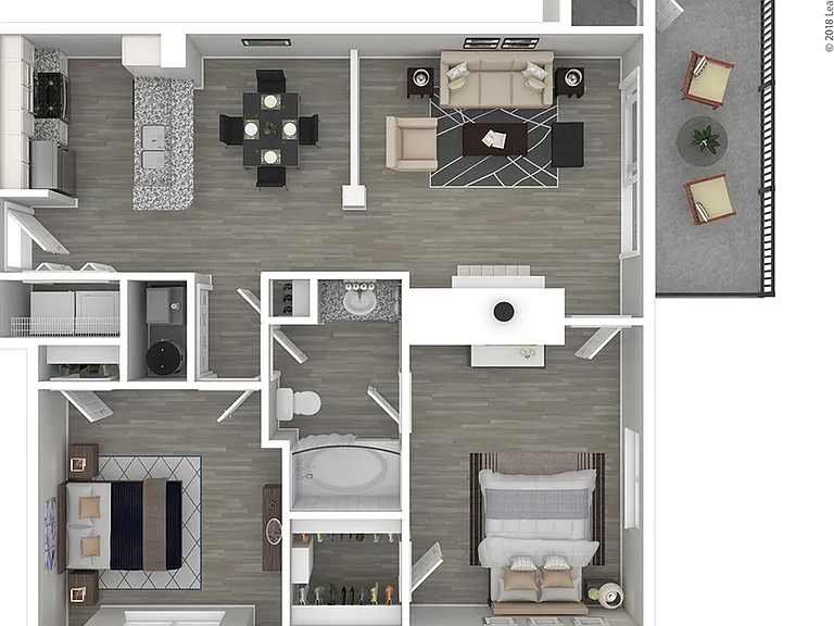 LuminEastCobb_3D_B1_2b1b_978sqft LuminEastCobb_3D_B1_2b1b_978sqft