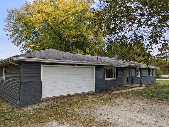 2 car attached garage.
