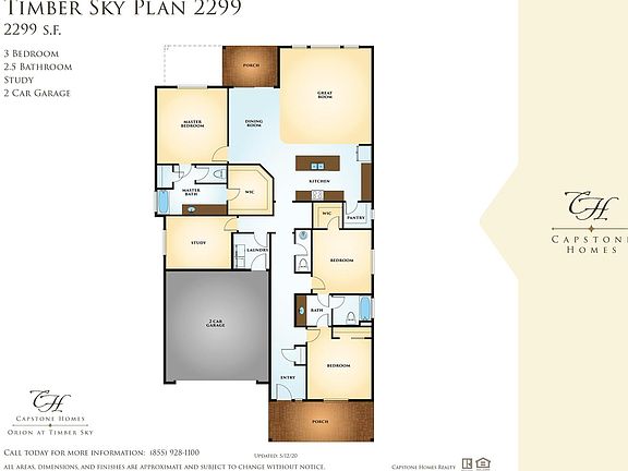 Timber Sky Floorplan 2299
