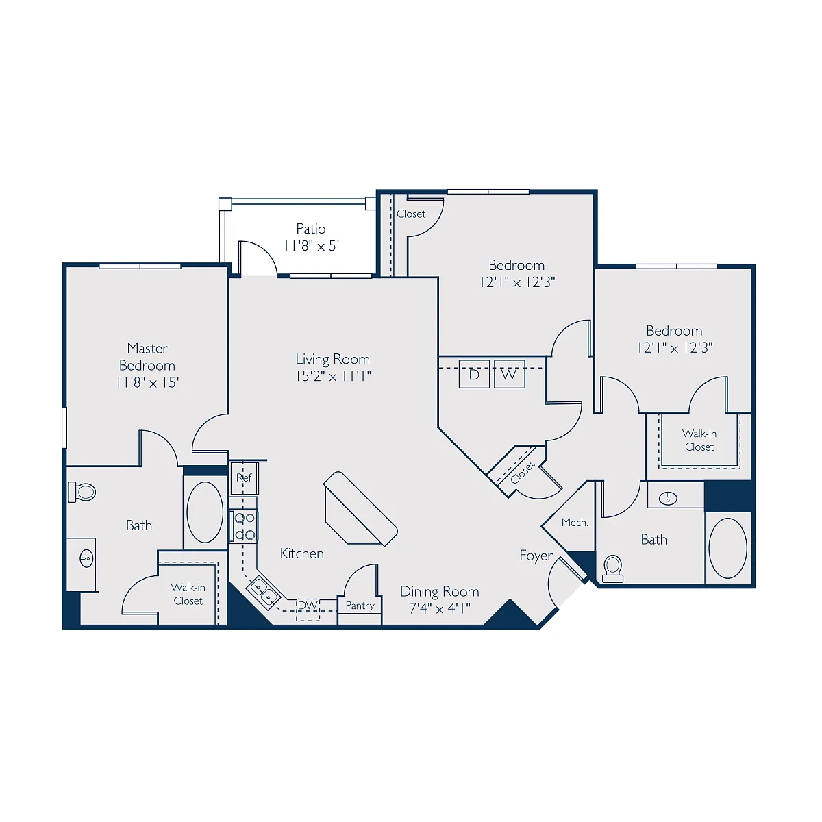 Floor plan C1