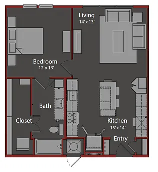 Floor plan A6