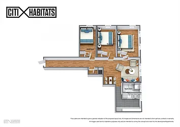 Rented by Citi Habitats