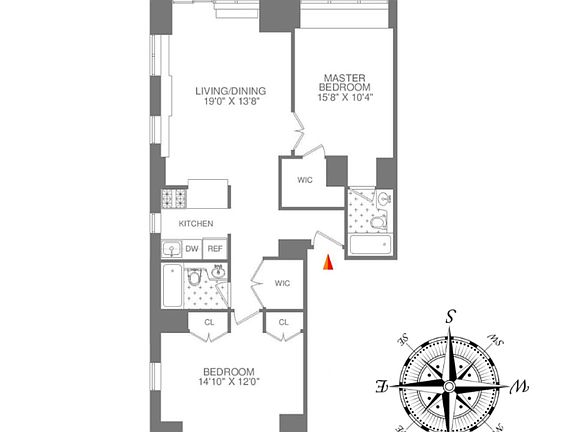 2nd image of 45 E 25th St APT 27C