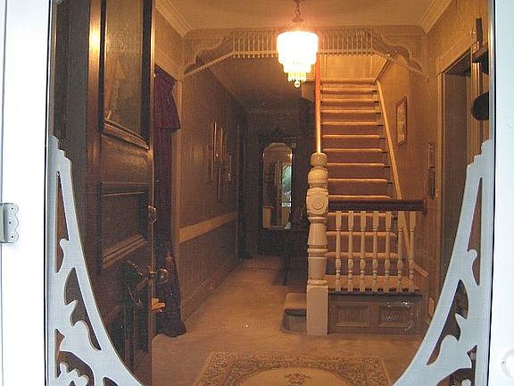 front hallway and stairs