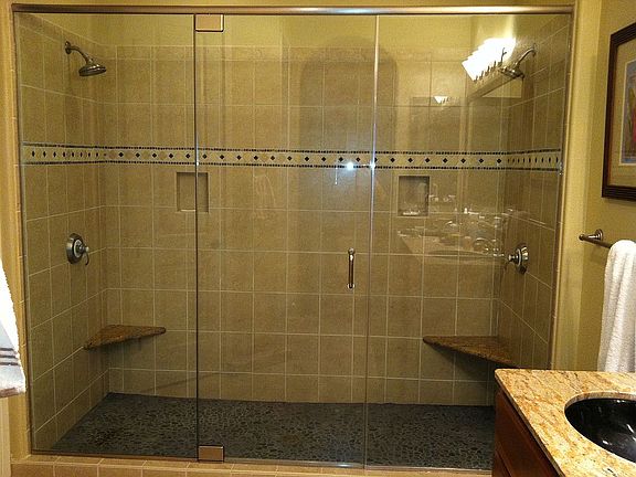 Walk In Dual Master Shower