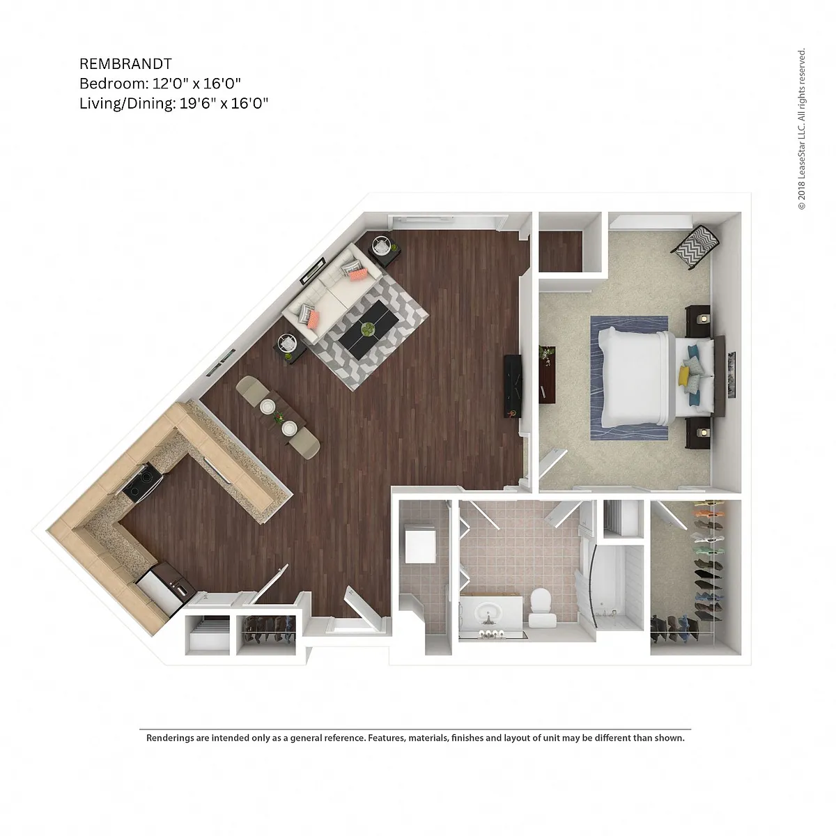 Floor plan Rembrandt