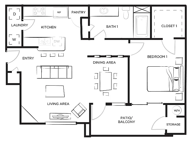 Floor plan Massimo
