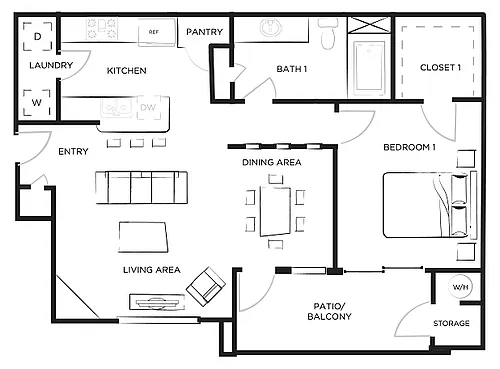 Floor plan Massimo