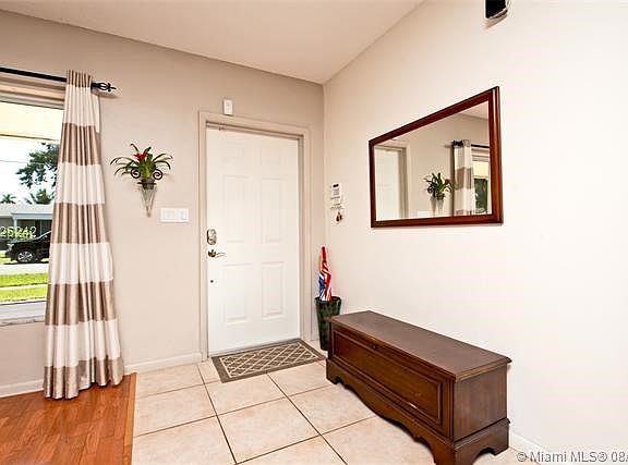 LOVELY ENTRANCE WITH ALARM SYSTEM