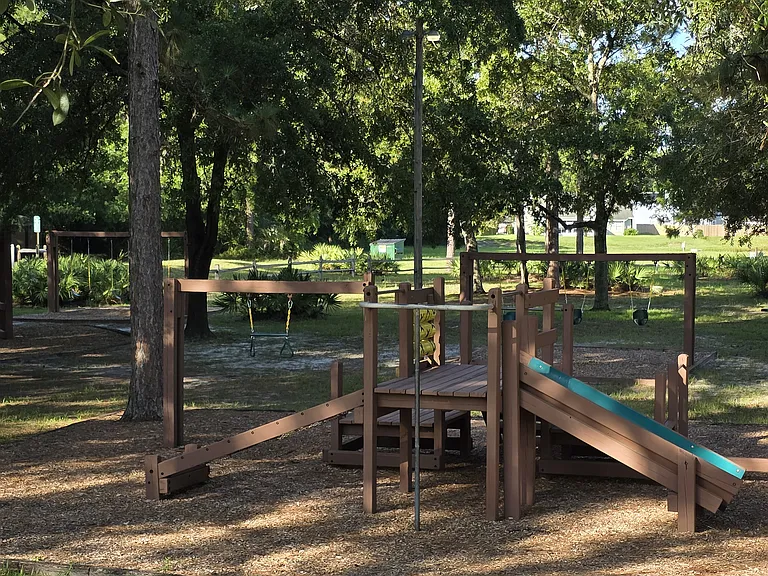 Community center park playground