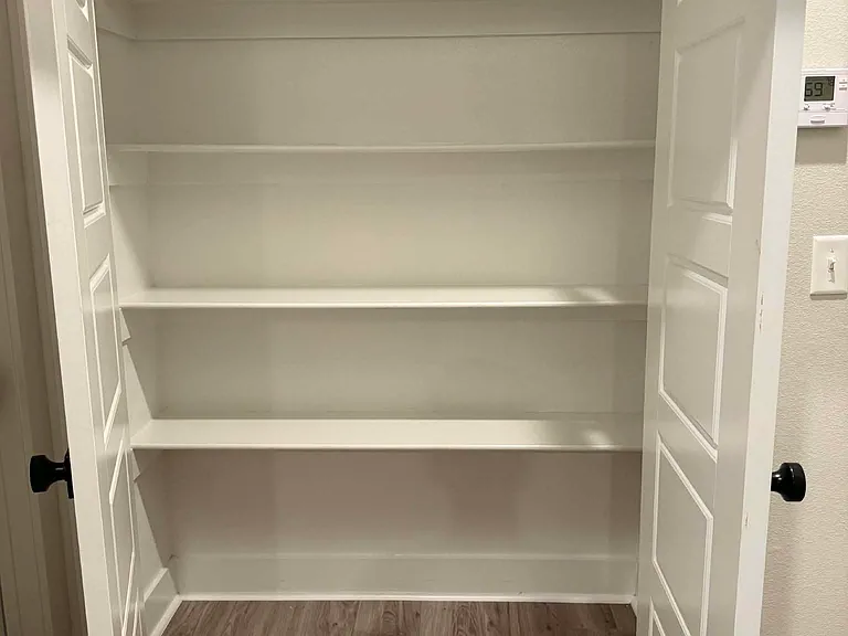 Hall linen closet