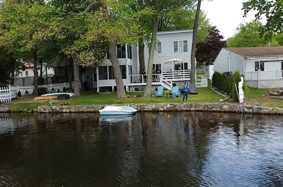 Rear view from the lake
