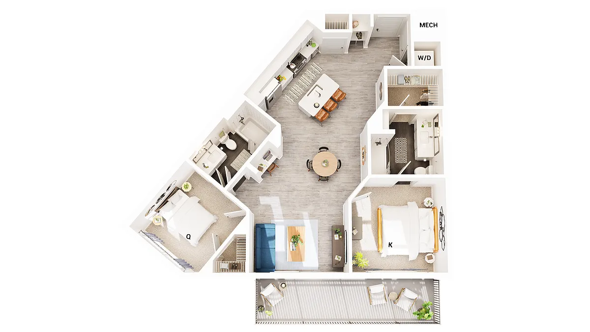 Floor plan B1