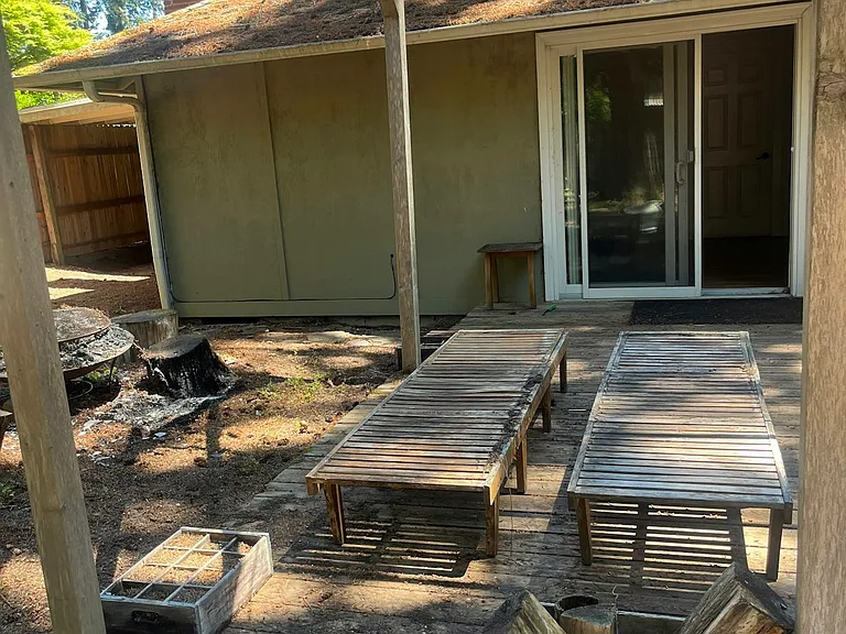 Backyard, Fire Pit