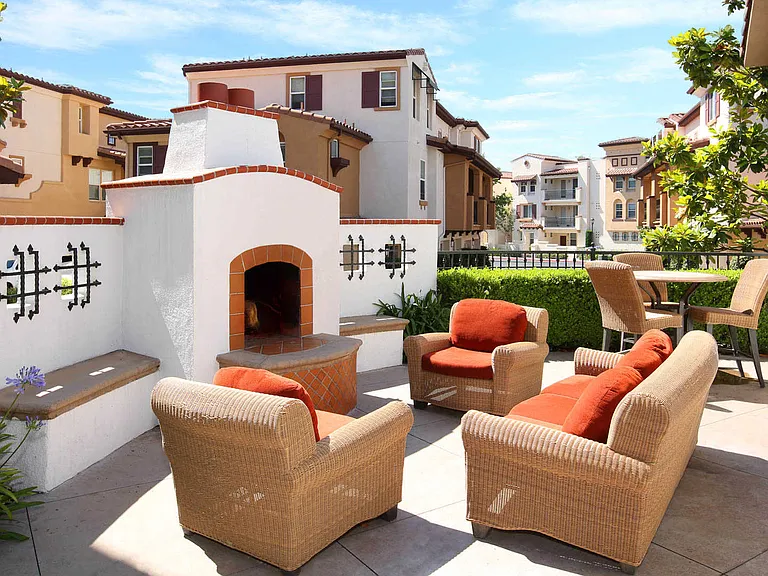 Lounge Space with Fire Pit