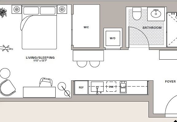 2nd image of 55 Fleet St #18O