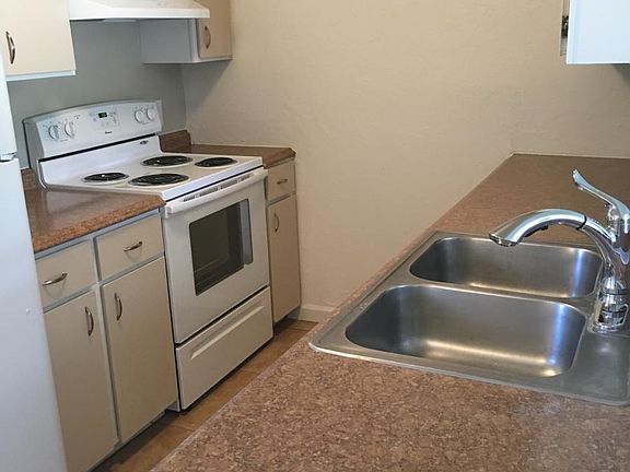 Dishwasher, range, refrigerator