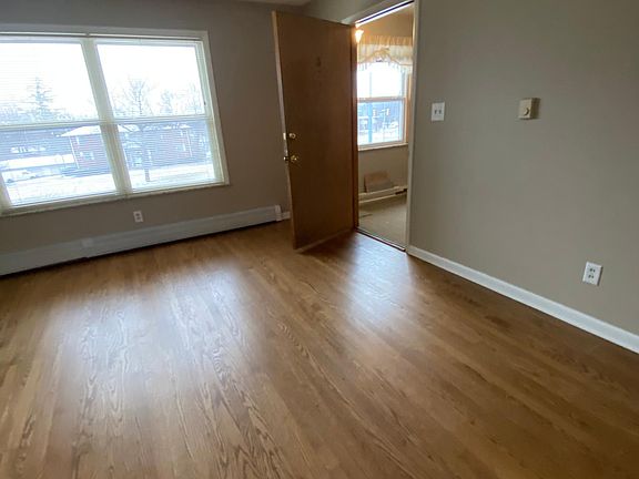 Main living area. Entry from common area hallway