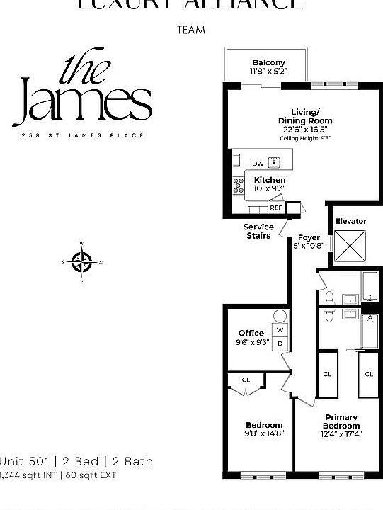 2nd image of 258 Saint James Pl #501