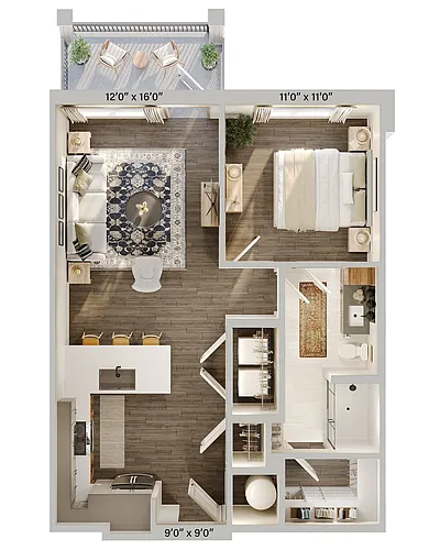 Floor plan A4