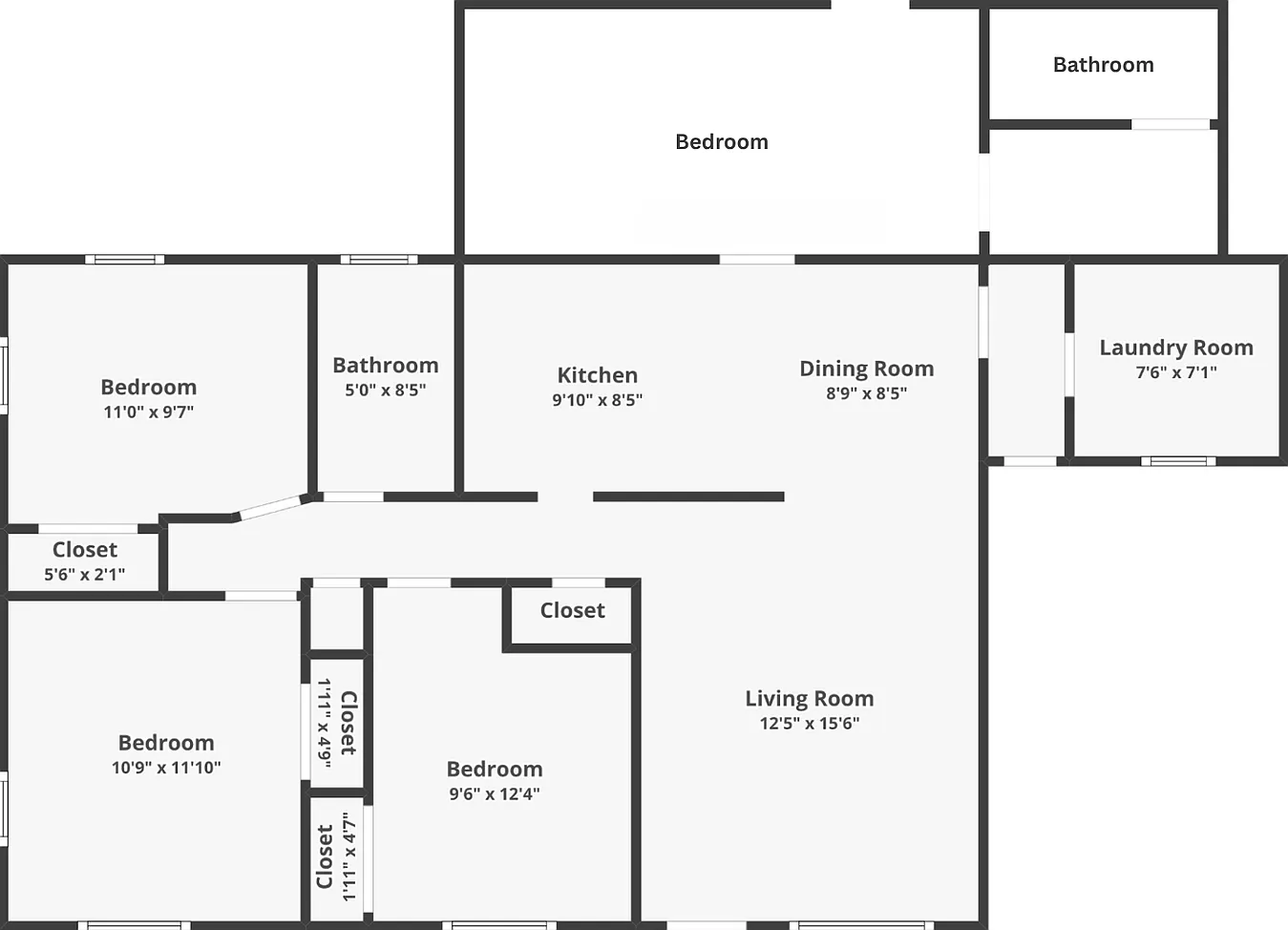 4bed/2bath House At Glendale Ave/19th Ave! Ready For Immediate Move-In! Rv Gate! No Hoa! — Photo 3