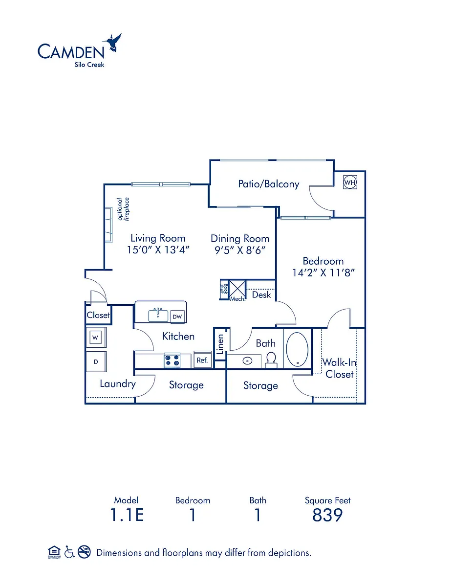 Floor plan 11E